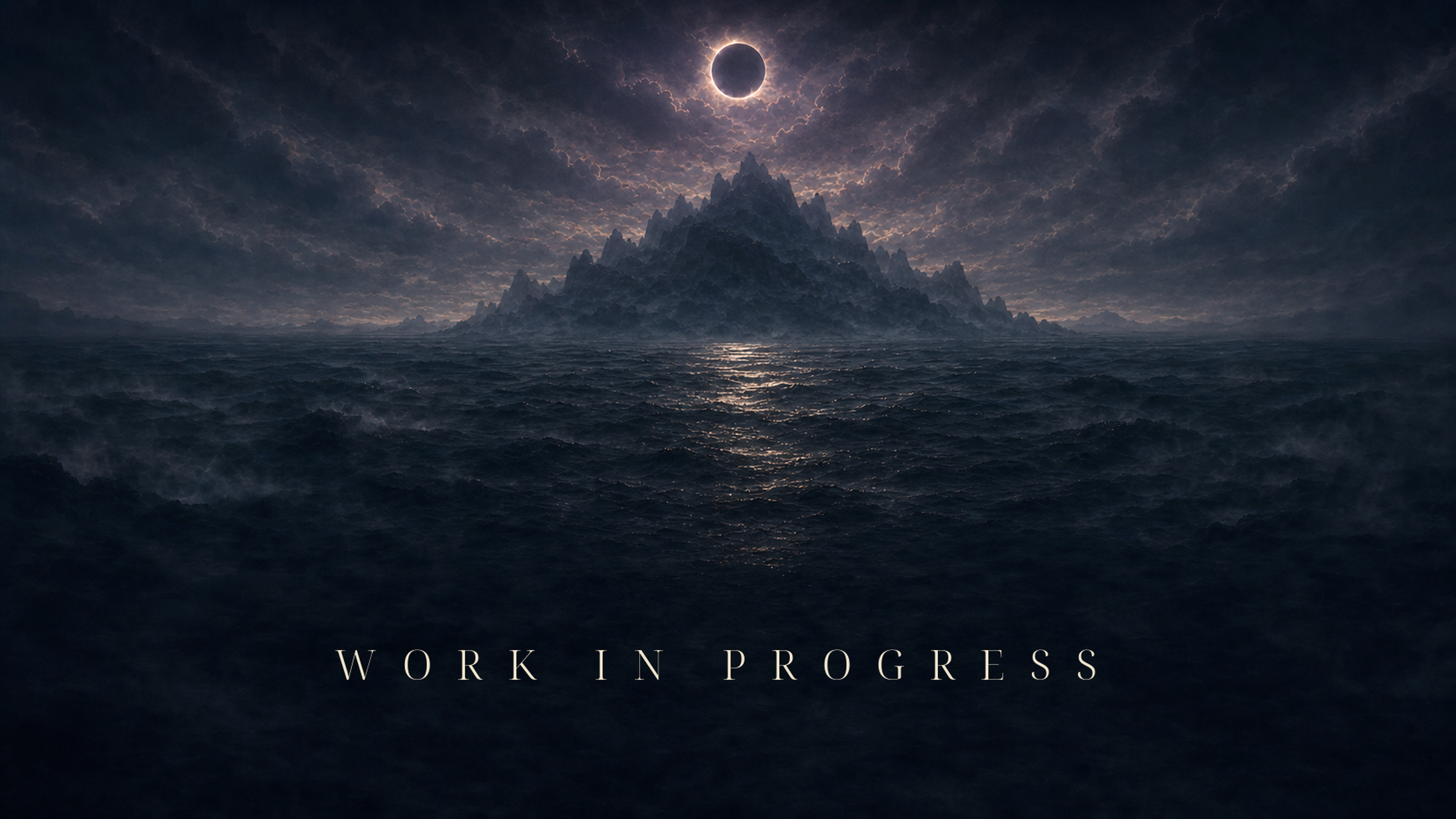 Studio work showcase artwork for Isla Eclipse Studios